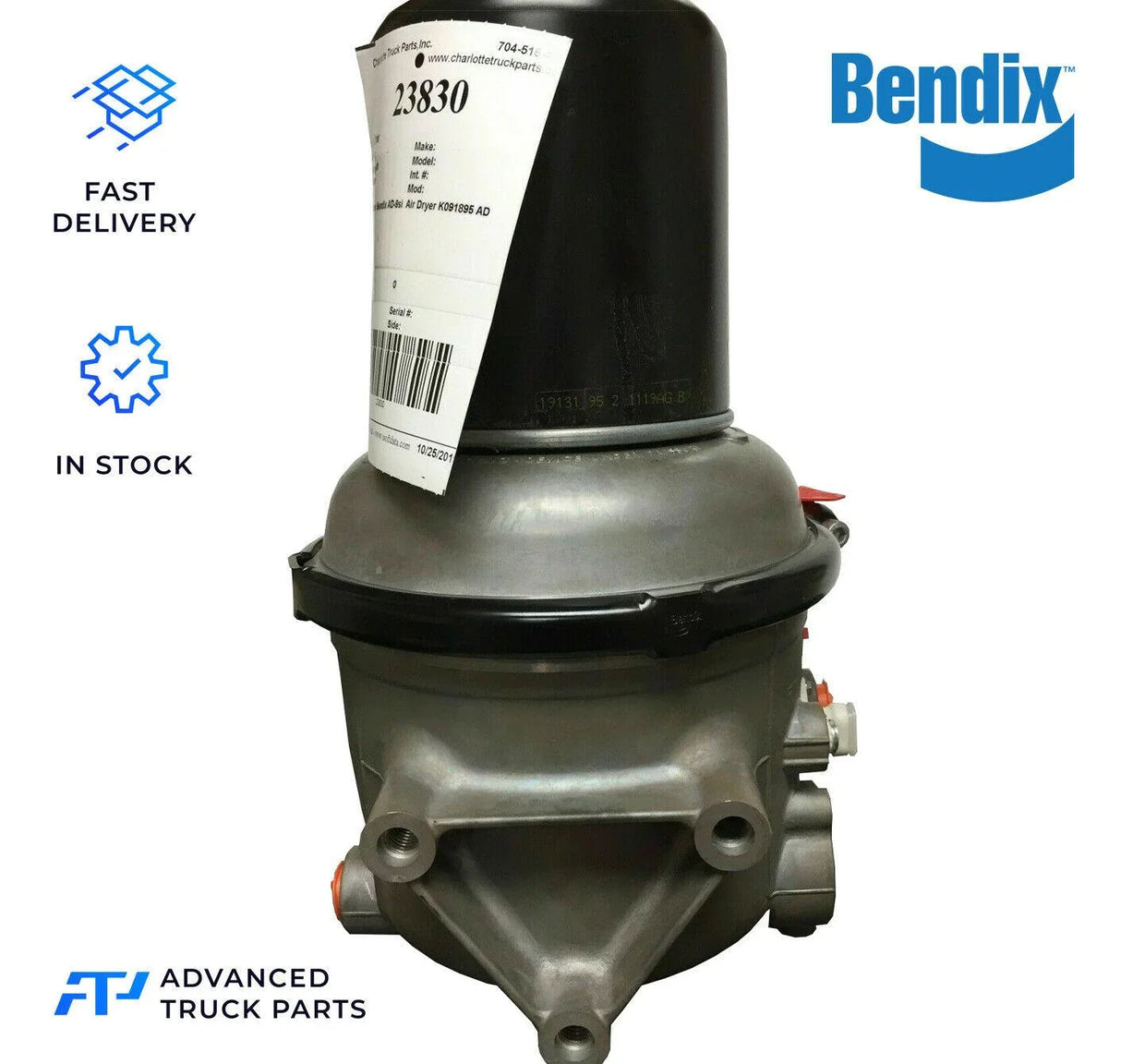K091895 Genuine Bendix Ad-9Si Air Dryer - Truck To Trailer