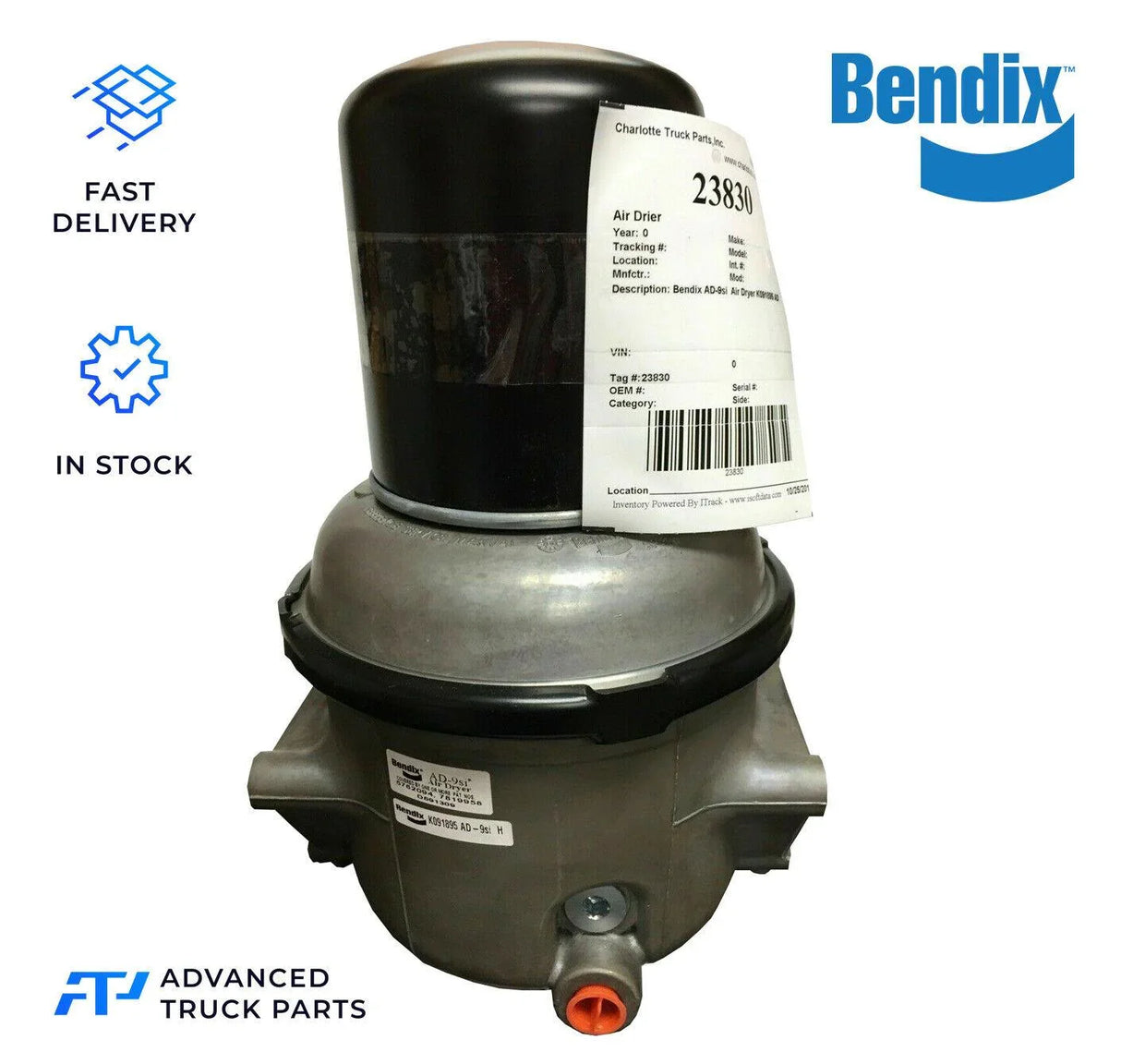 K091895 Genuine Bendix Ad-9Si Air Dryer - Truck To Trailer