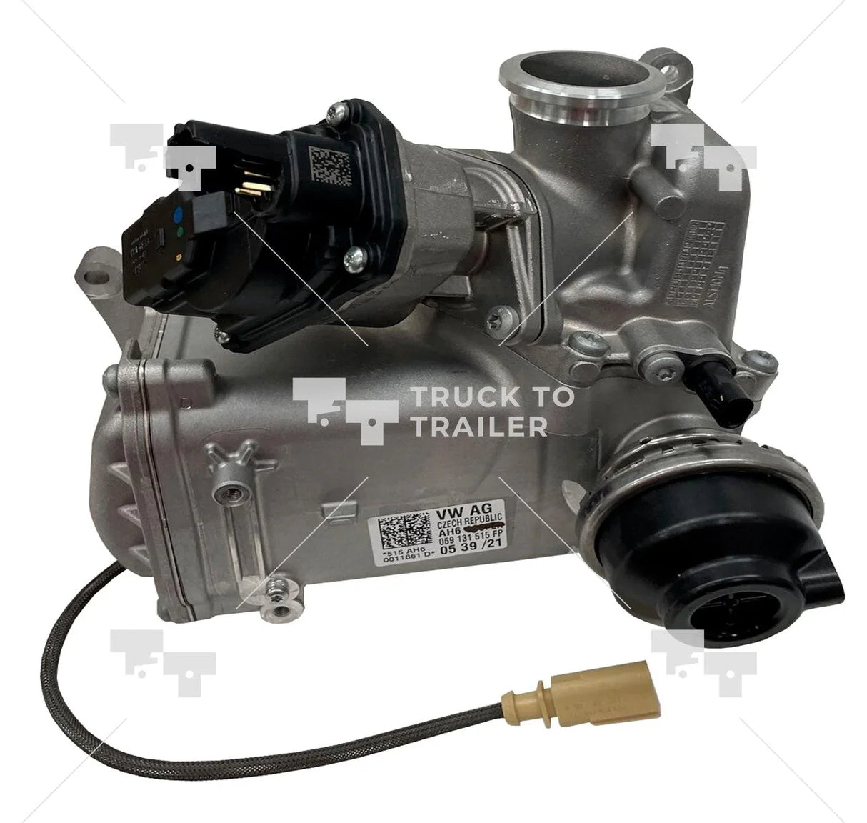 Pab-131-515-G Genuine Porsche Heat Dissipator - Truck To Trailer