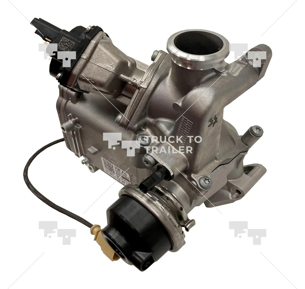 Pab-131-515-G Genuine Porsche Heat Dissipator - Truck To Trailer