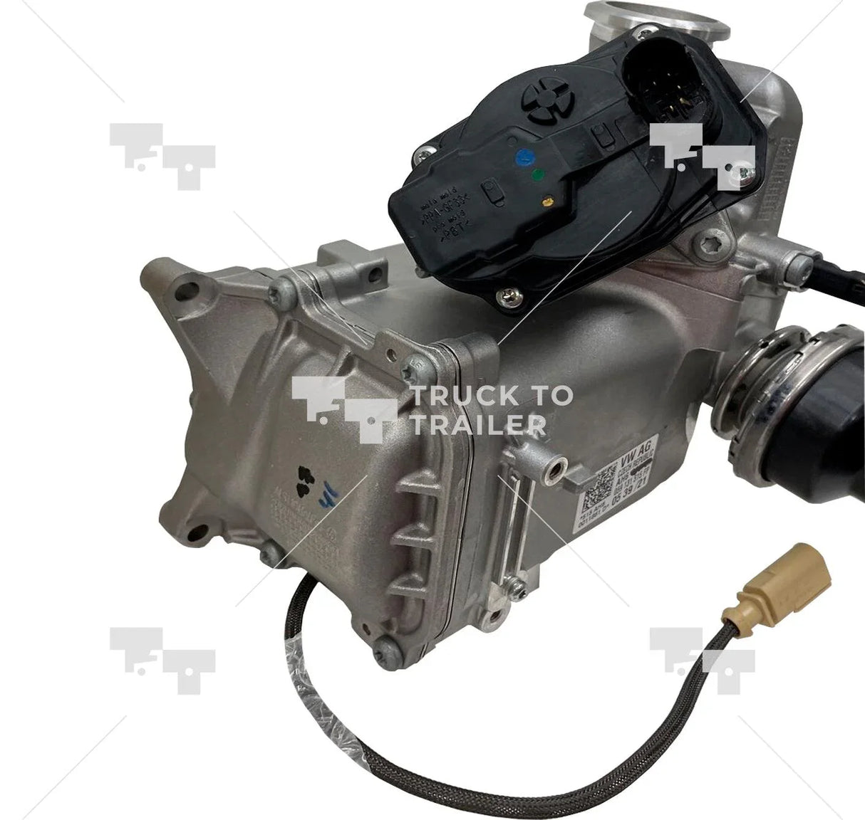 Pab-131-515-G Genuine Porsche Heat Dissipator - Truck To Trailer