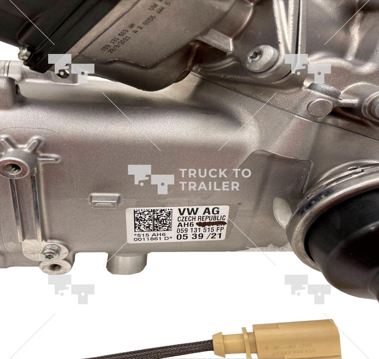 Pab-131-515-G Genuine Porsche Heat Dissipator - Truck To Trailer