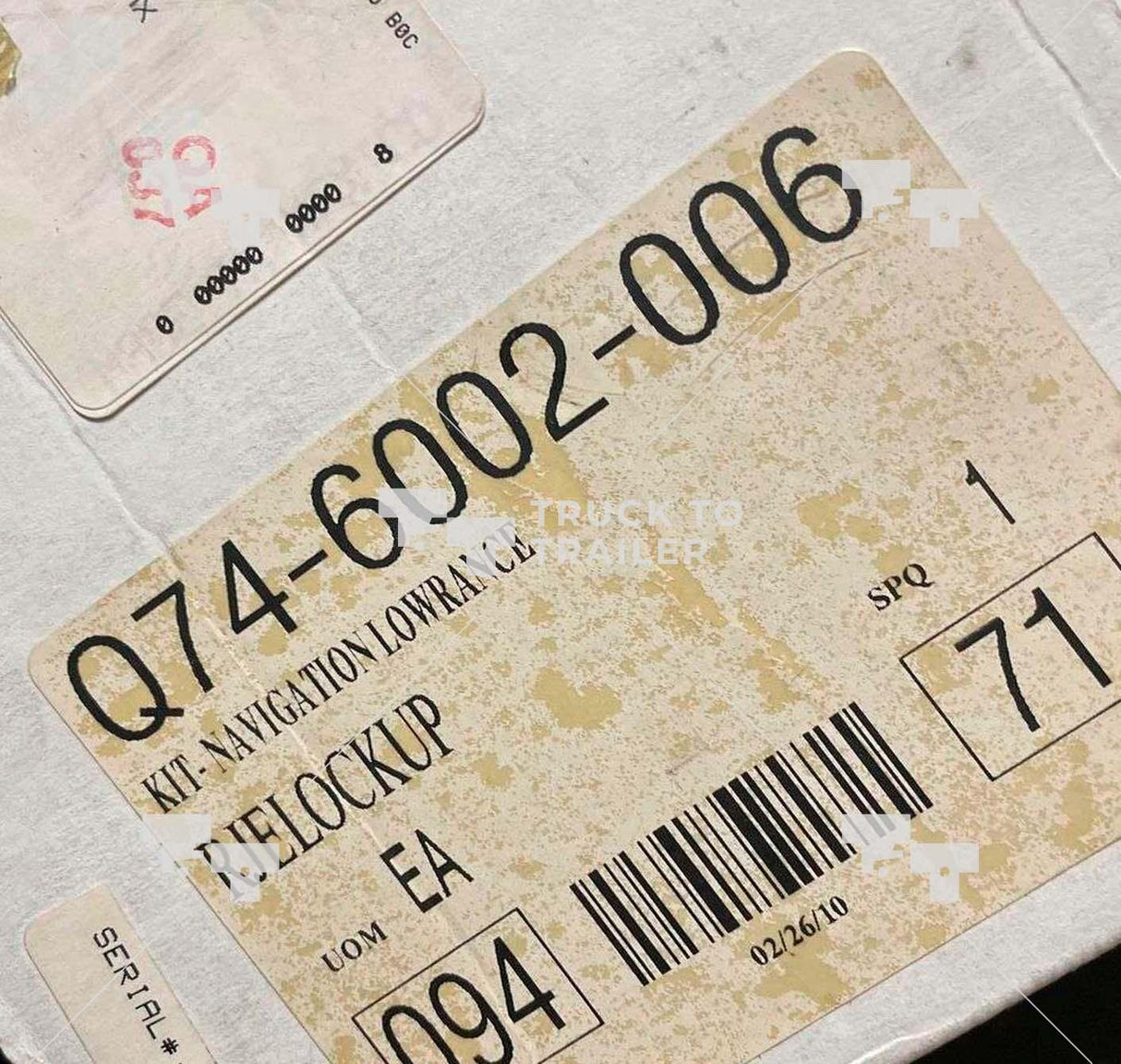 Q746002006 Genuine Paccar Lowrance Navigation Kit - Truck To Trailer