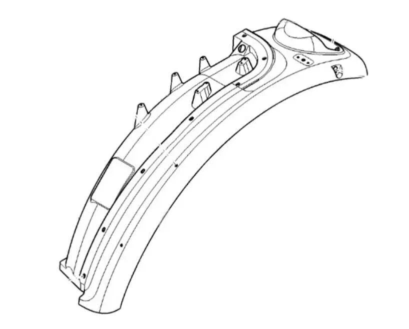 R267251 Genuine John Deere Left Driver Side Fender - Truck To Trailer