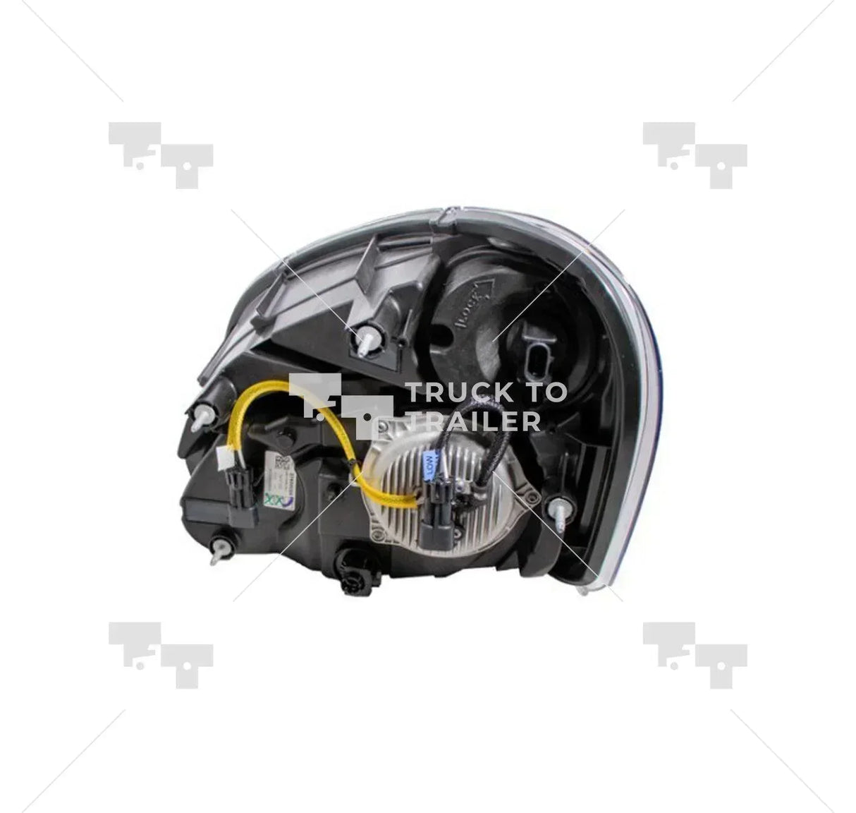 A06-90296-000 Genuine Freightliner Left Side Headlamp - Truck To Trailer