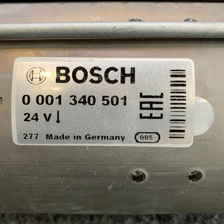 1340501 Genuine Bosch Starter Motor 24V.