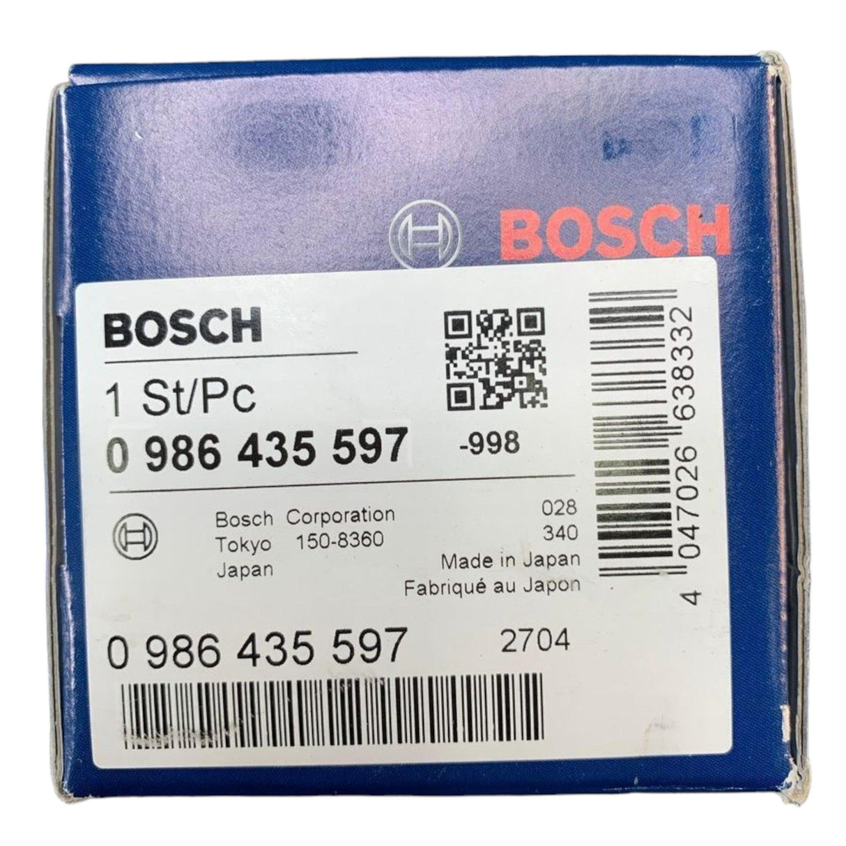 0-445-120-059 Genuine Bosch Fuel Injector.