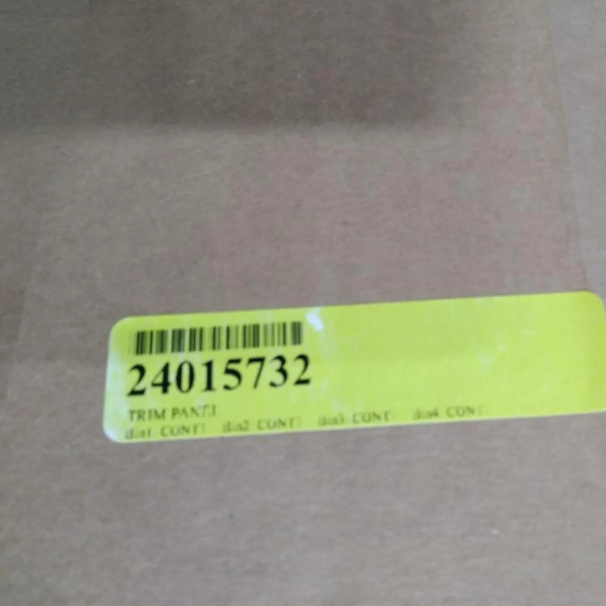 24015732 Genuine Volvo Trim Panel - Truck To Trailer