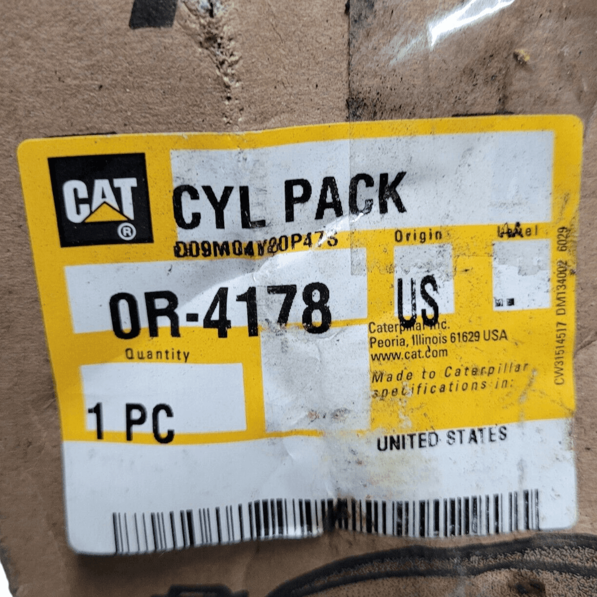 0R-4178 Genuine CAT Cylinder Pack - Truck To Trailer
