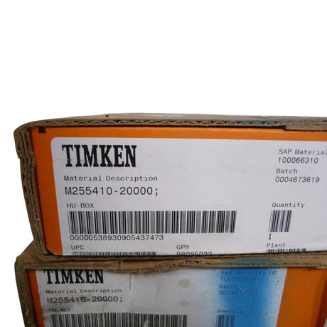 M255410-20000 Genuine Timken Tapered Roller Bearing - Truck To Trailer