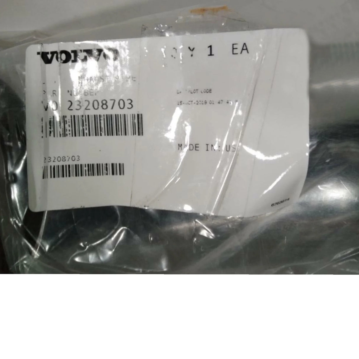 23208703 Genuine Volvo Exhaust Pipe - Truck To Trailer