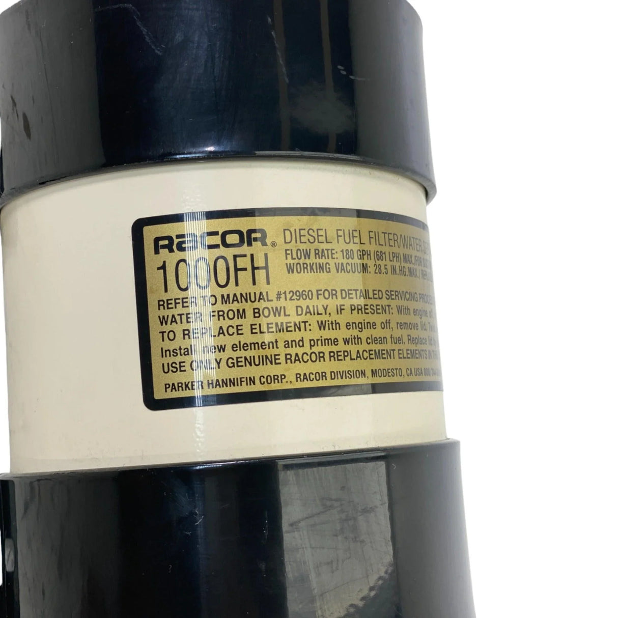 1000FH30 Parker Racor Fuel Water Separator Filter - Truck To Trailer