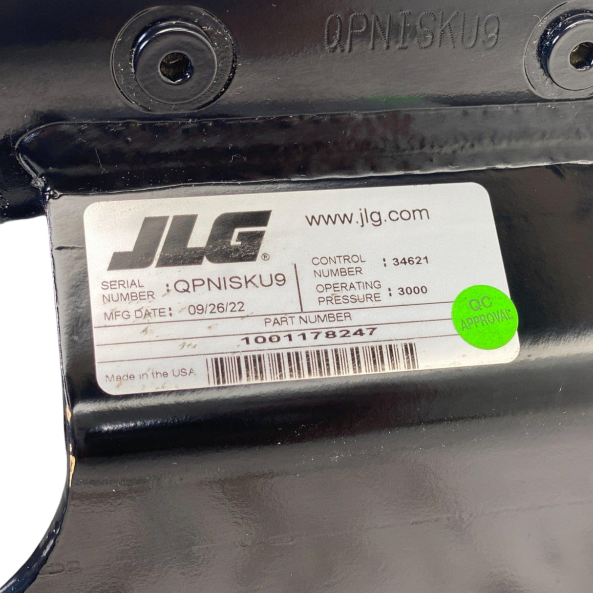 JL1001178247 Genuine JLG Platform Rotate Actuator.