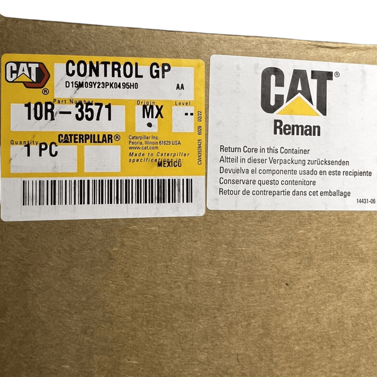 10R-3571 Genuine Caterpillar ECM Electronic Control Module - Truck To Trailer