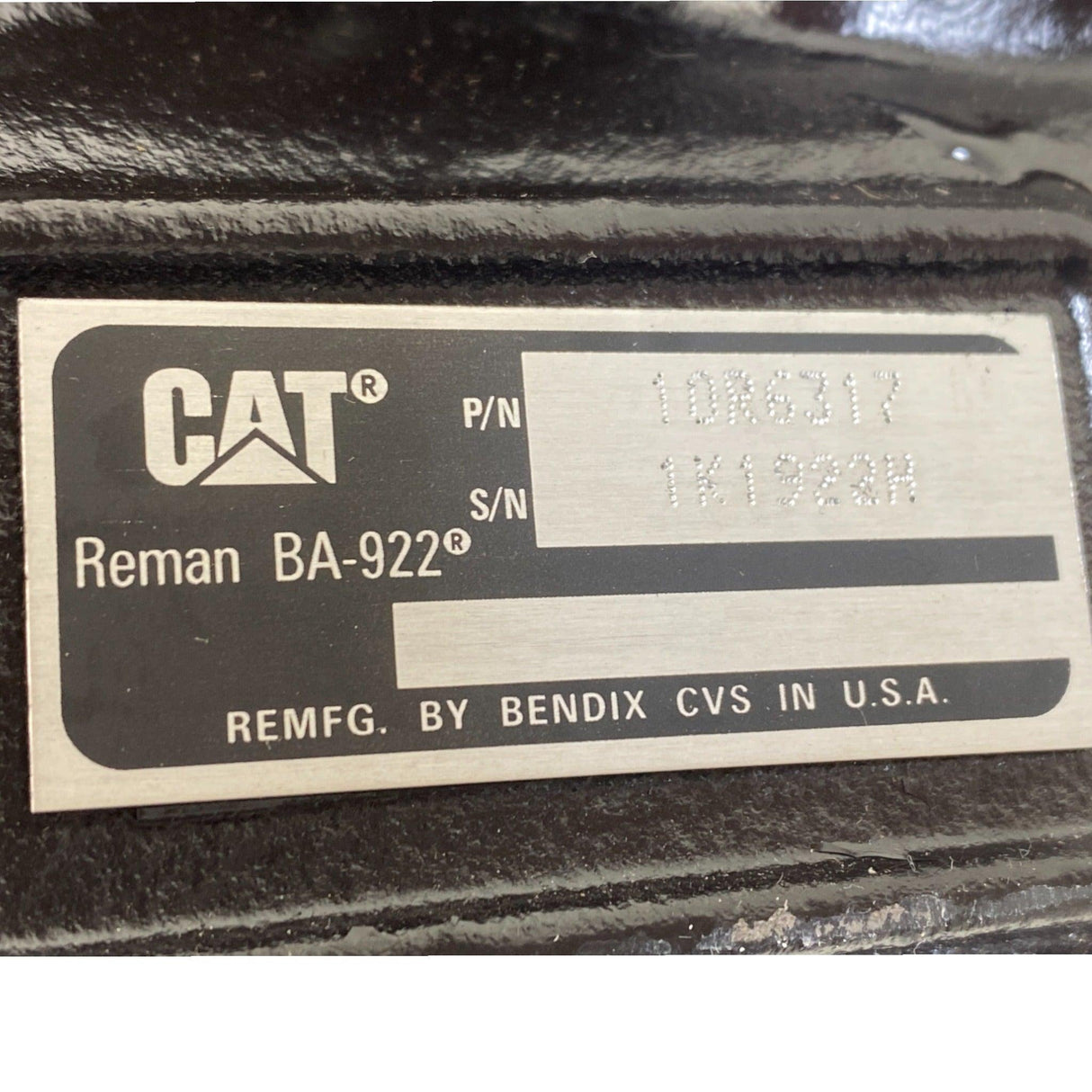 226-9580 Genuine Caterpillar Air Brake Compressor BA-922 Twin Cylinder ...