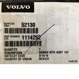 1114252 Genuine Volvo Starter Motor - Truck To Trailer