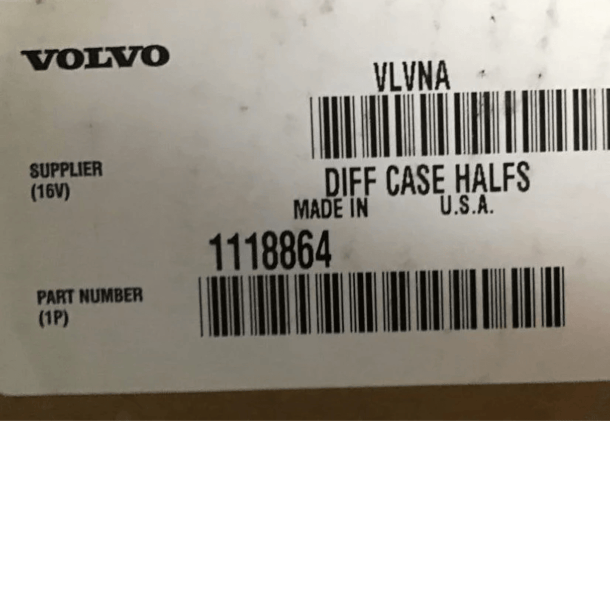 1118864 Genuine Volvo Case Assy - Truck To Trailer