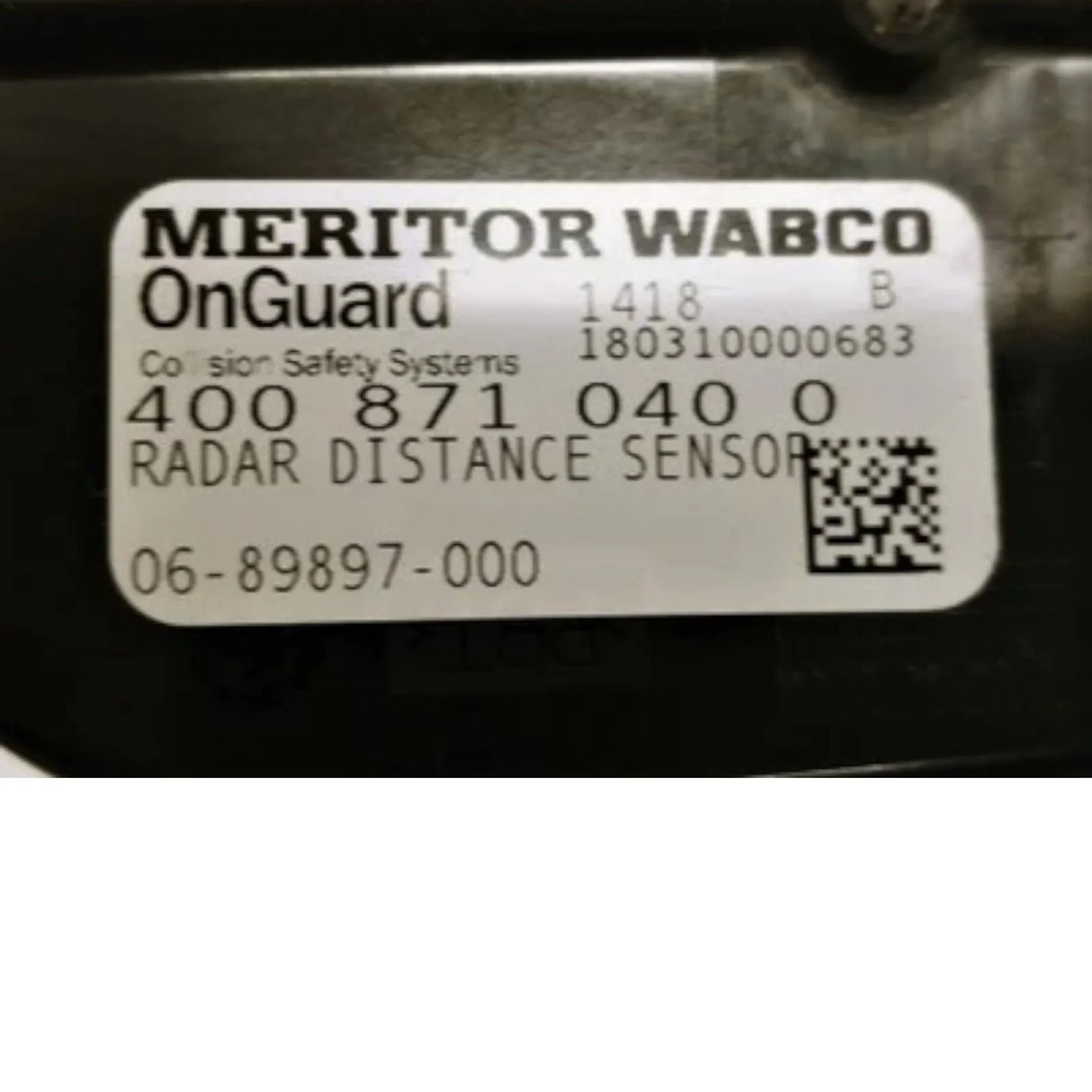 6300-4008710400 Meritor Wabco 2Nd Gen Onguard Radar - Truck To Trailer