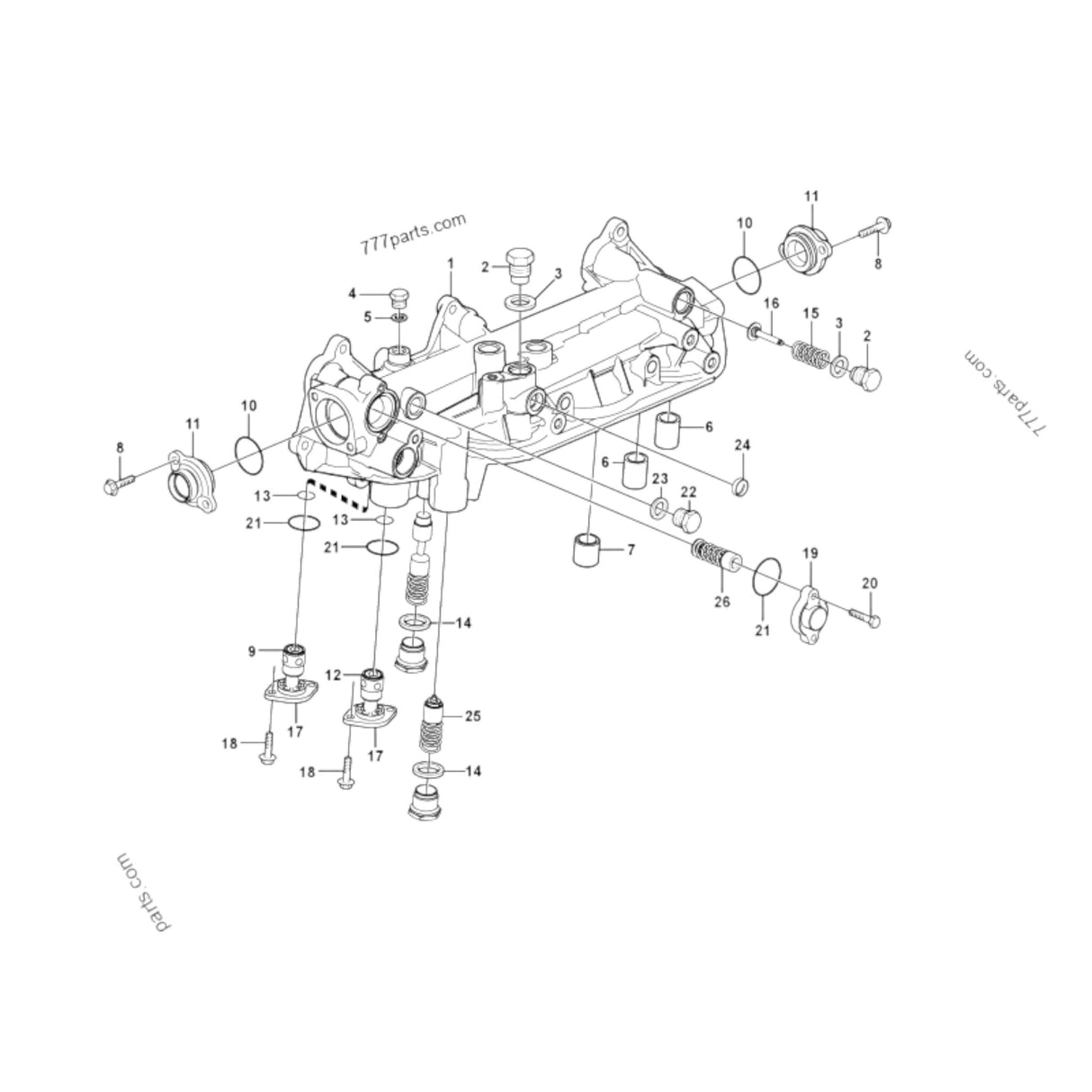 3169689 Genuine Volvo Relief Valve