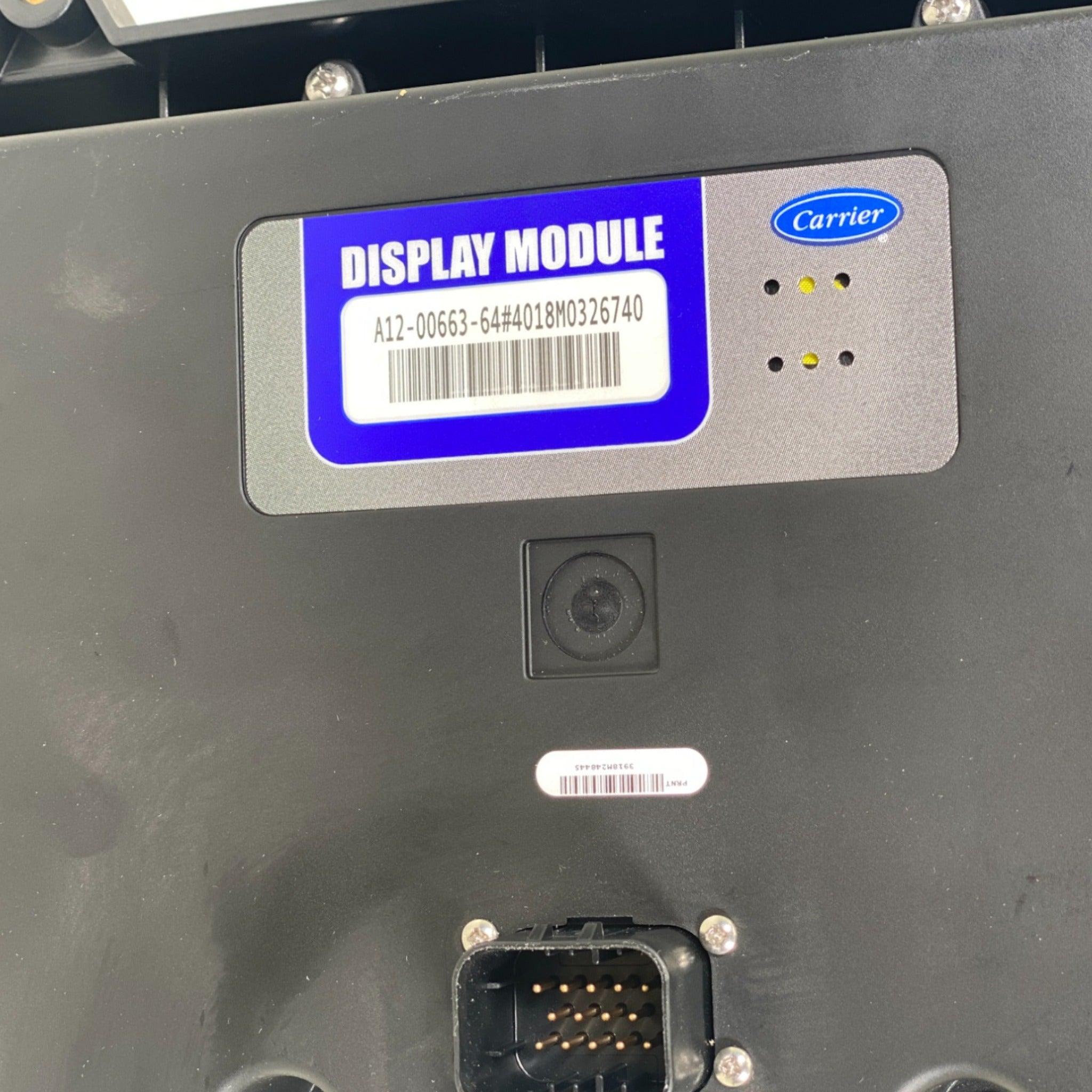 12-00663-64 Genuine Carrier Transicold Apx Display Module 12-00663-64 Genuine Carrier Transicold Apx Display Module