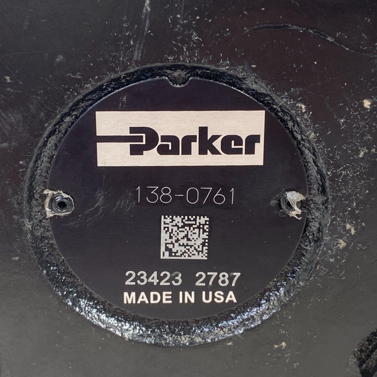 138-0761 Genuine Parker Hydraulic Drive Motor.