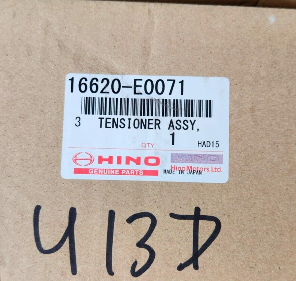 16620E0071 Genuine Hino Belt Tensioner - Truck To Trailer