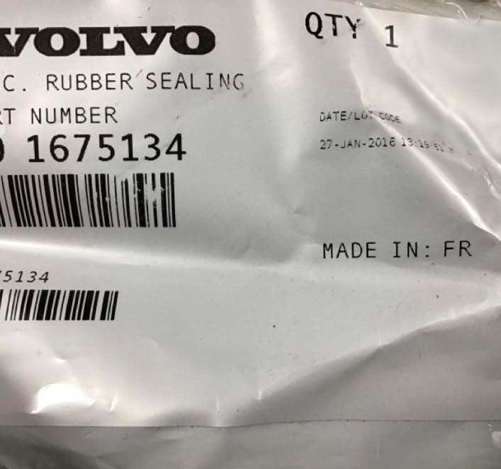 1675134 Genuine Volvo Rubber Sealing - Truck To Trailer