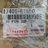 17401-E1550 Genuine Hino Exhaust Pipe Sub-Assy - Truck To Trailer