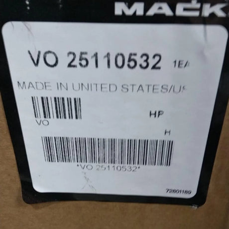 25110532 Genuine Mack Pipe - Truck To Trailer