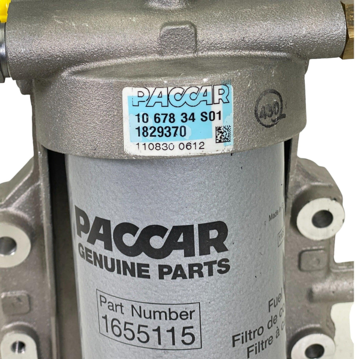 1829370 Genuine Paccar Fuel Filter Assembly - Truck To Trailer