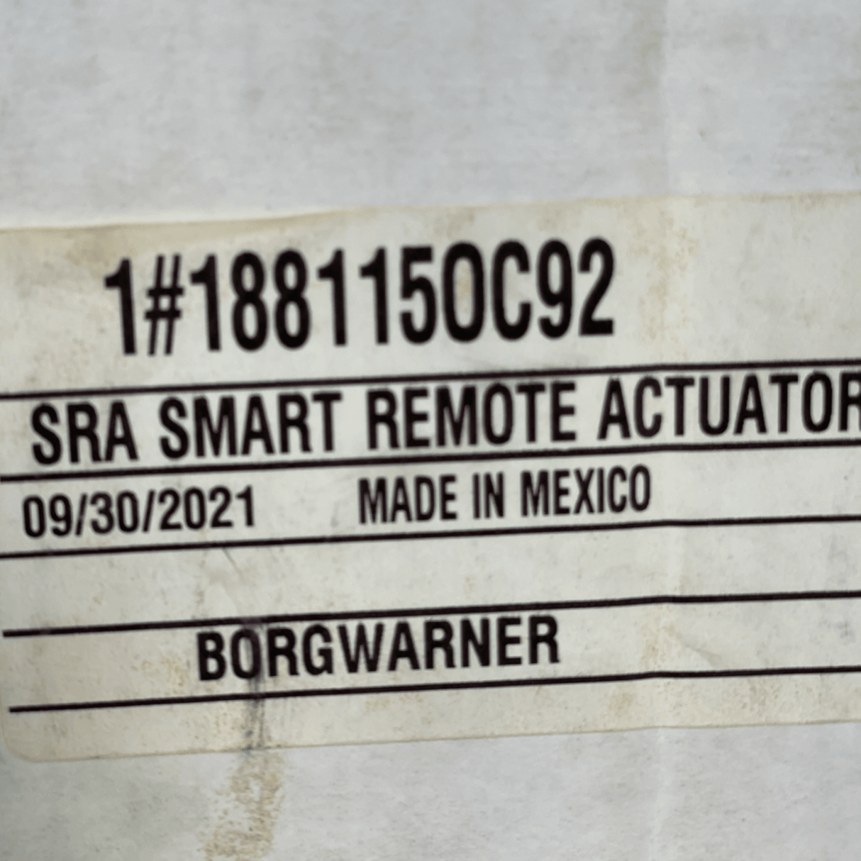 1876120C91 Genuine International Actuator - Truck To Trailer