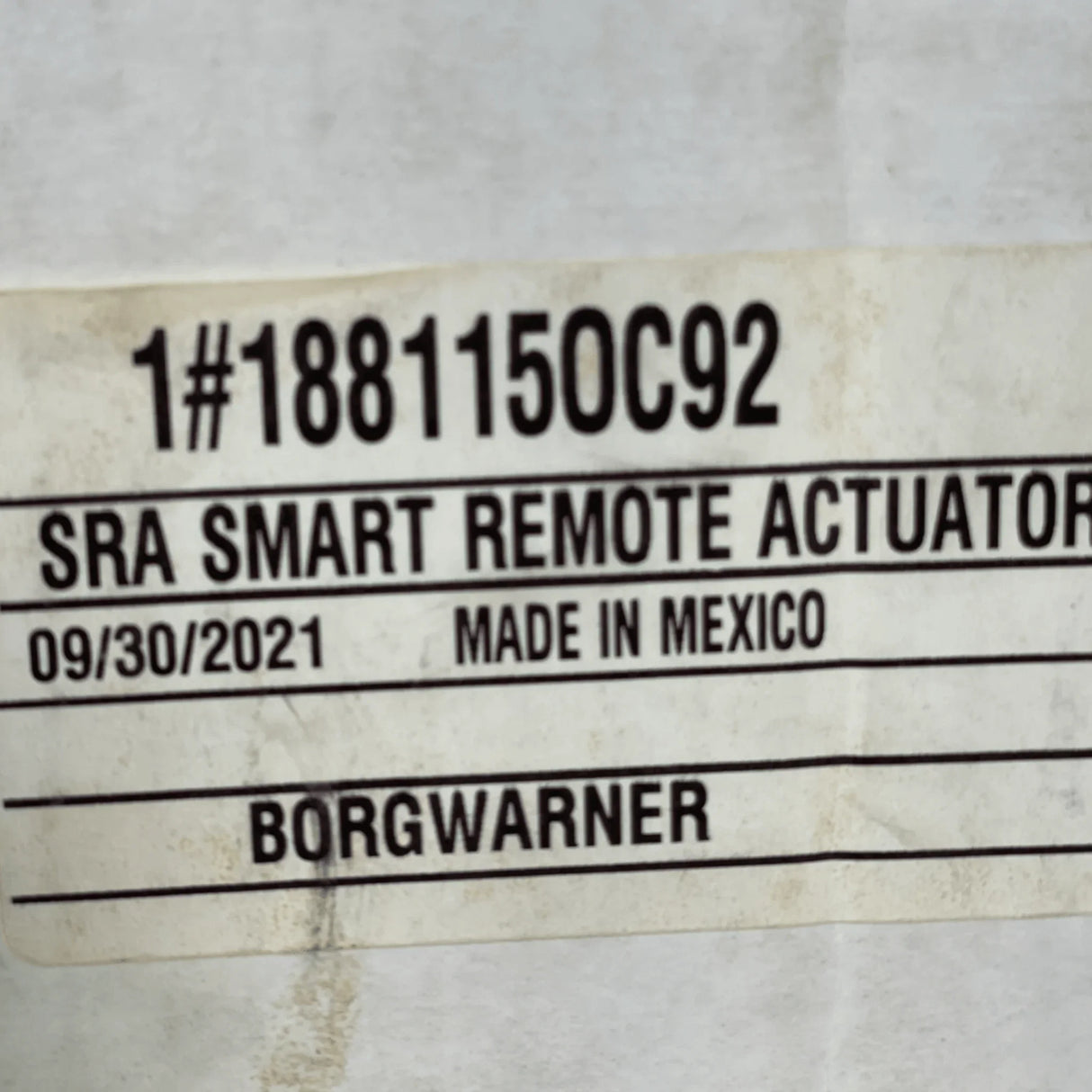 1881150C91 Genuine International Actuator - Truck To Trailer