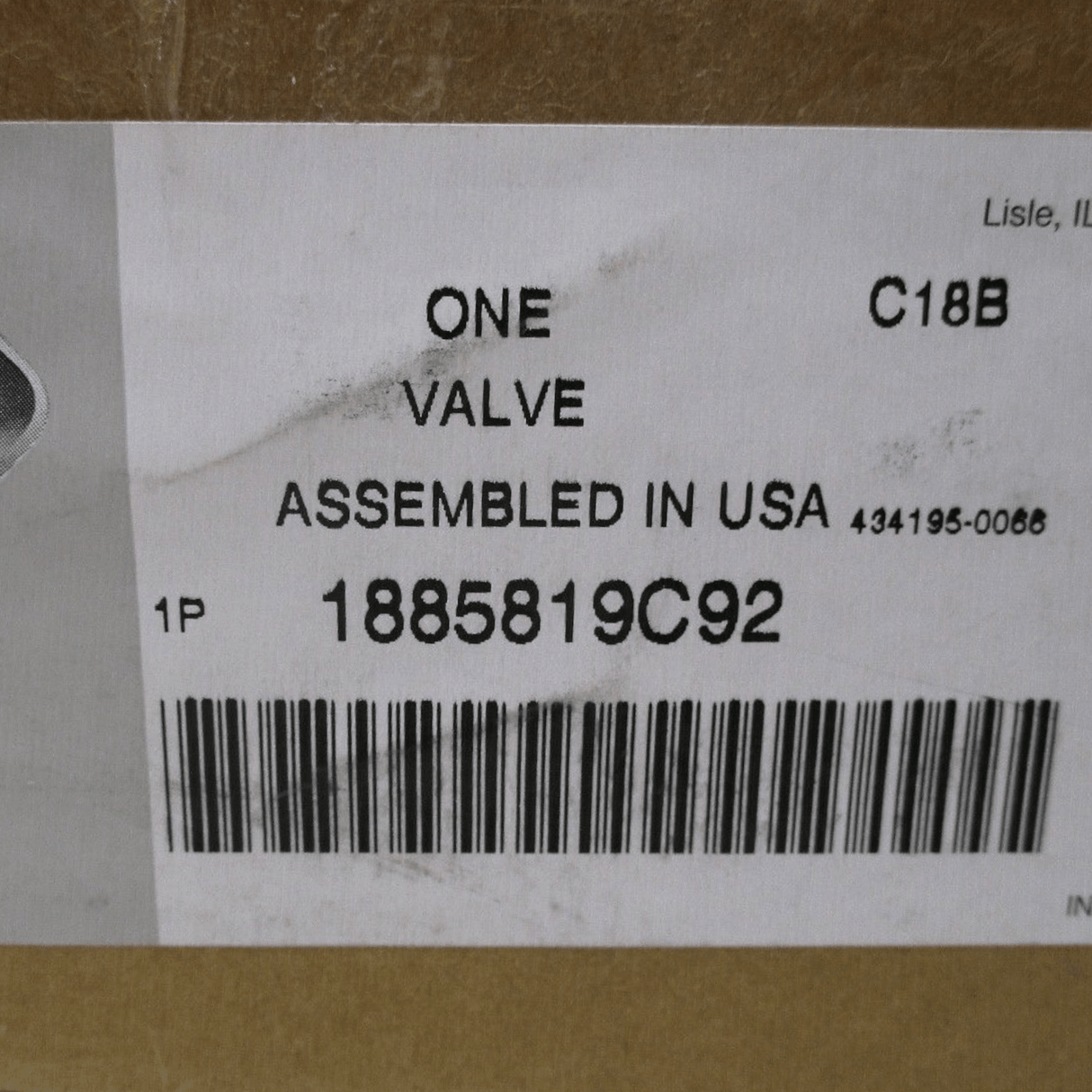 1885819C92 Genuine International EGR Exhaust Gas Recirculation Valve - Truck To Trailer