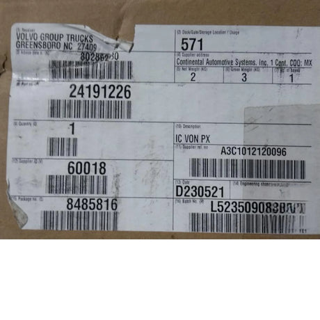 24191226 Genuine Mack Instrument Cluster - Truck To Trailer