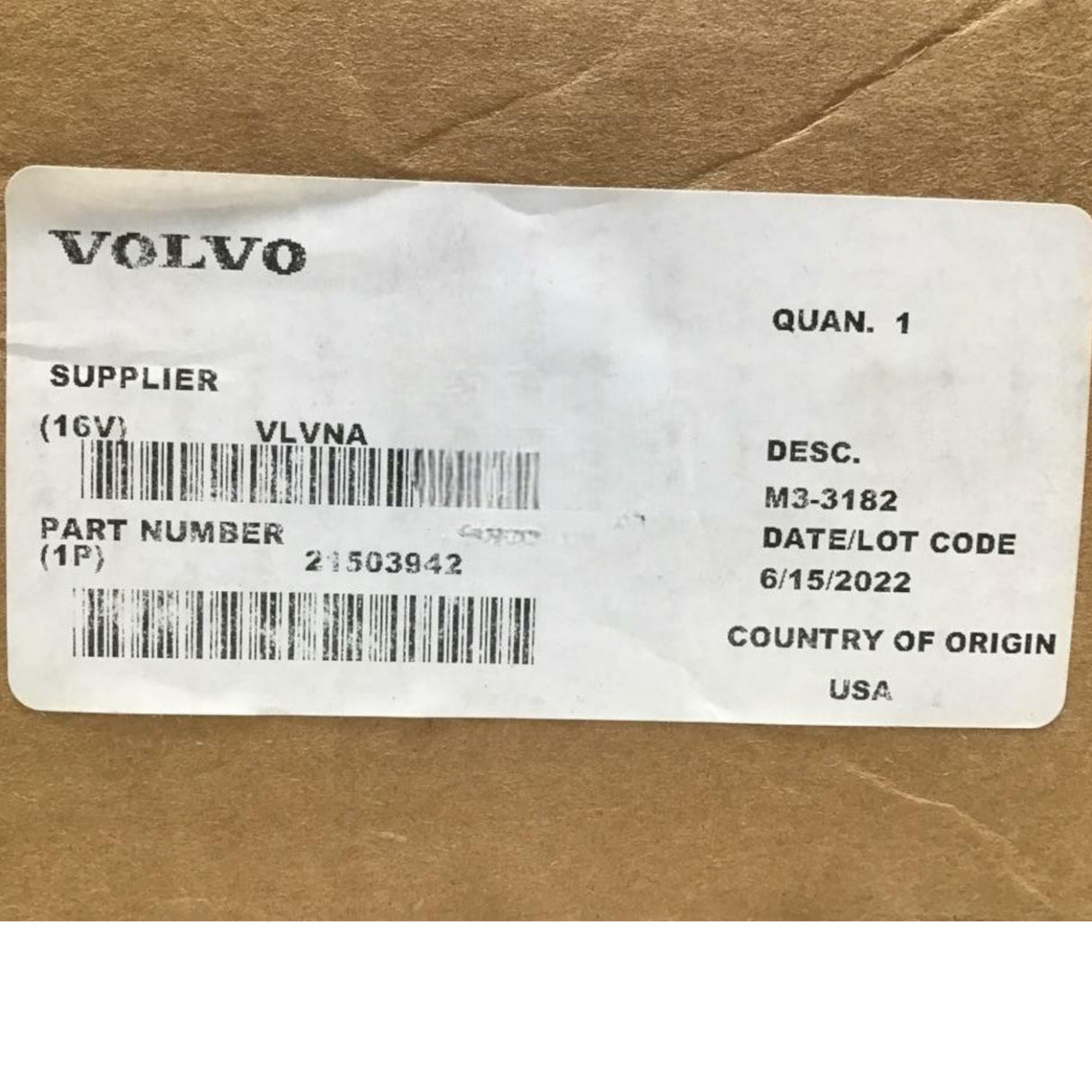 21503942 Genuine Mack Injector