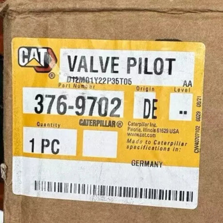 376-9702 Genuine Caterpillar Control Lever Pilot Valve - Truck To Trailer