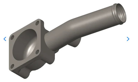 5274203 Cummins Air Transfer Tube - Truck To Trailer