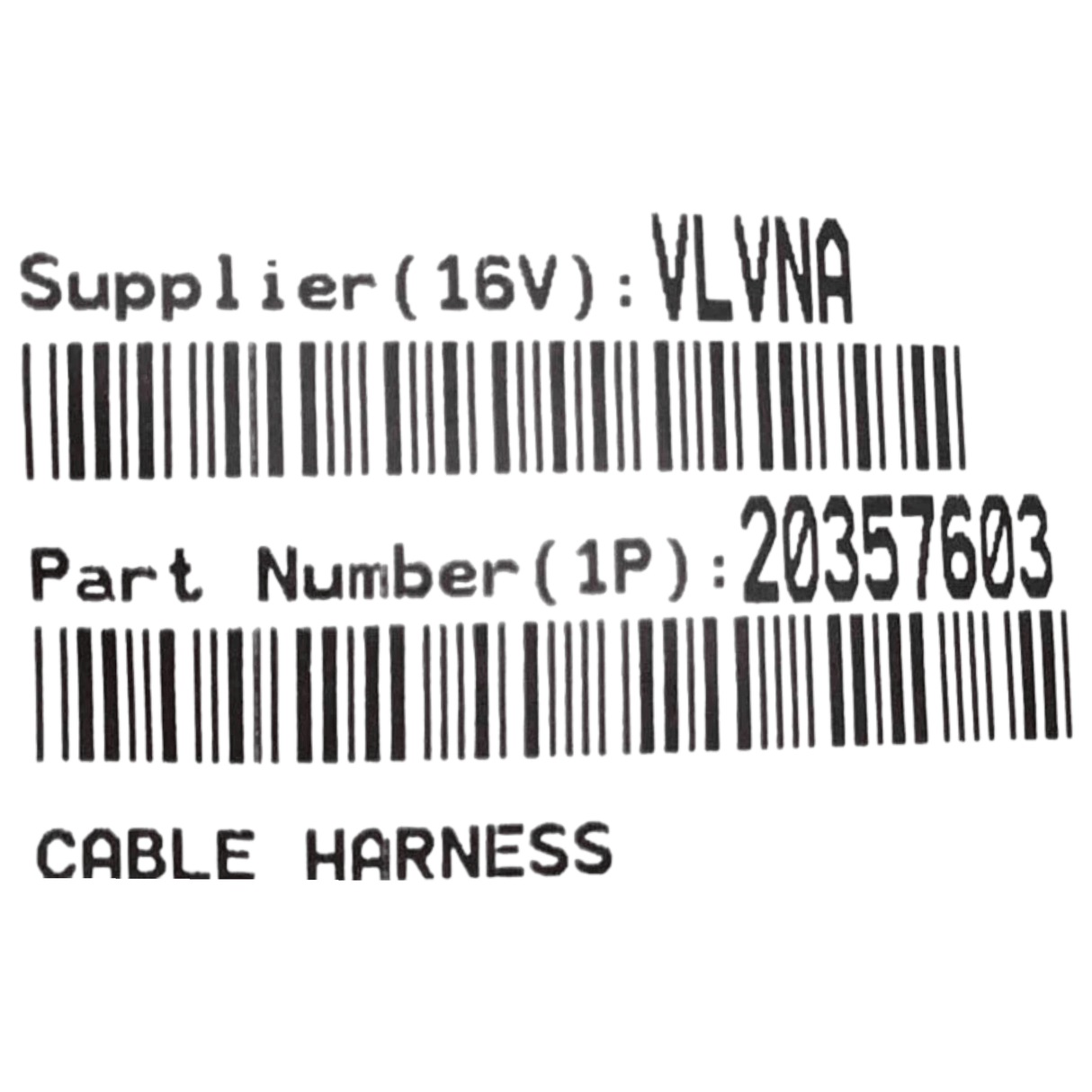 20357603 Genuine Volvo Wiring Harness - Truck To Trailer