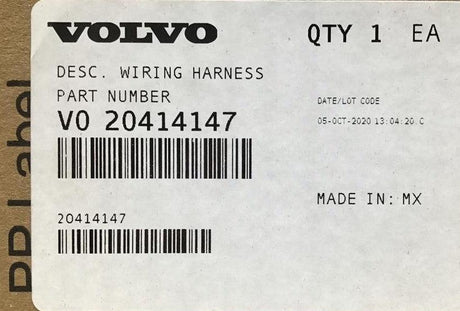 20414147 Genuine Volvo Wiring Harness - Truck To Trailer