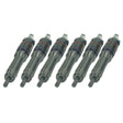 2047600 Genuine PaccarSet Of Six Fuel Injectors6 No Core Charge - Truck To Trailer