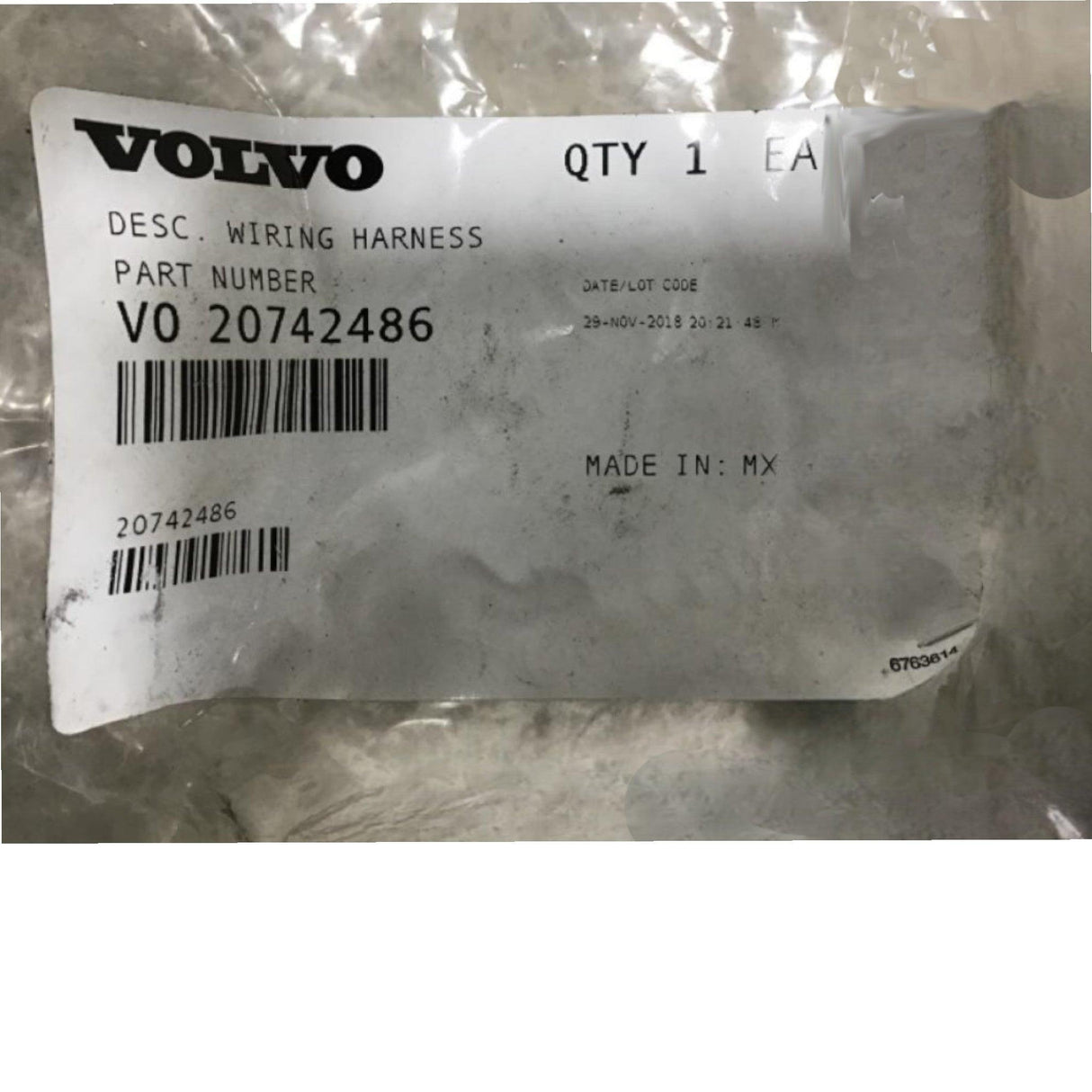 20742486 Genuine Volvo Wiring Harness - Truck To Trailer