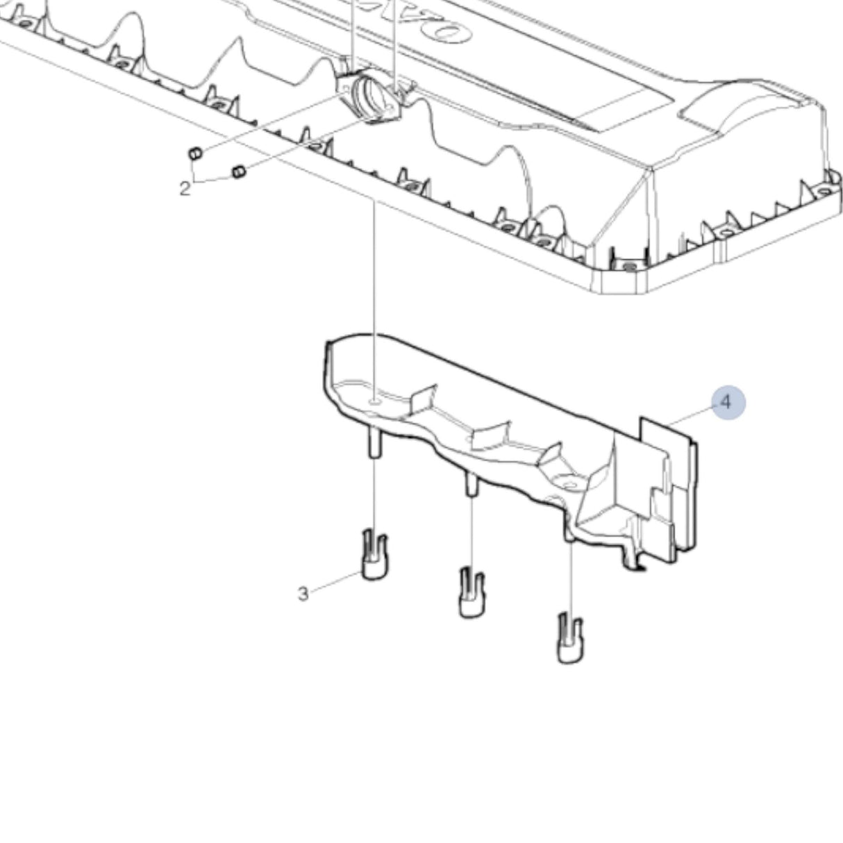 20774317 Genuine Volvo Oil Separator - Truck To Trailer