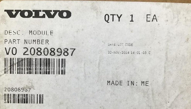 20808987 Genuine Volvo Module - Truck To Trailer