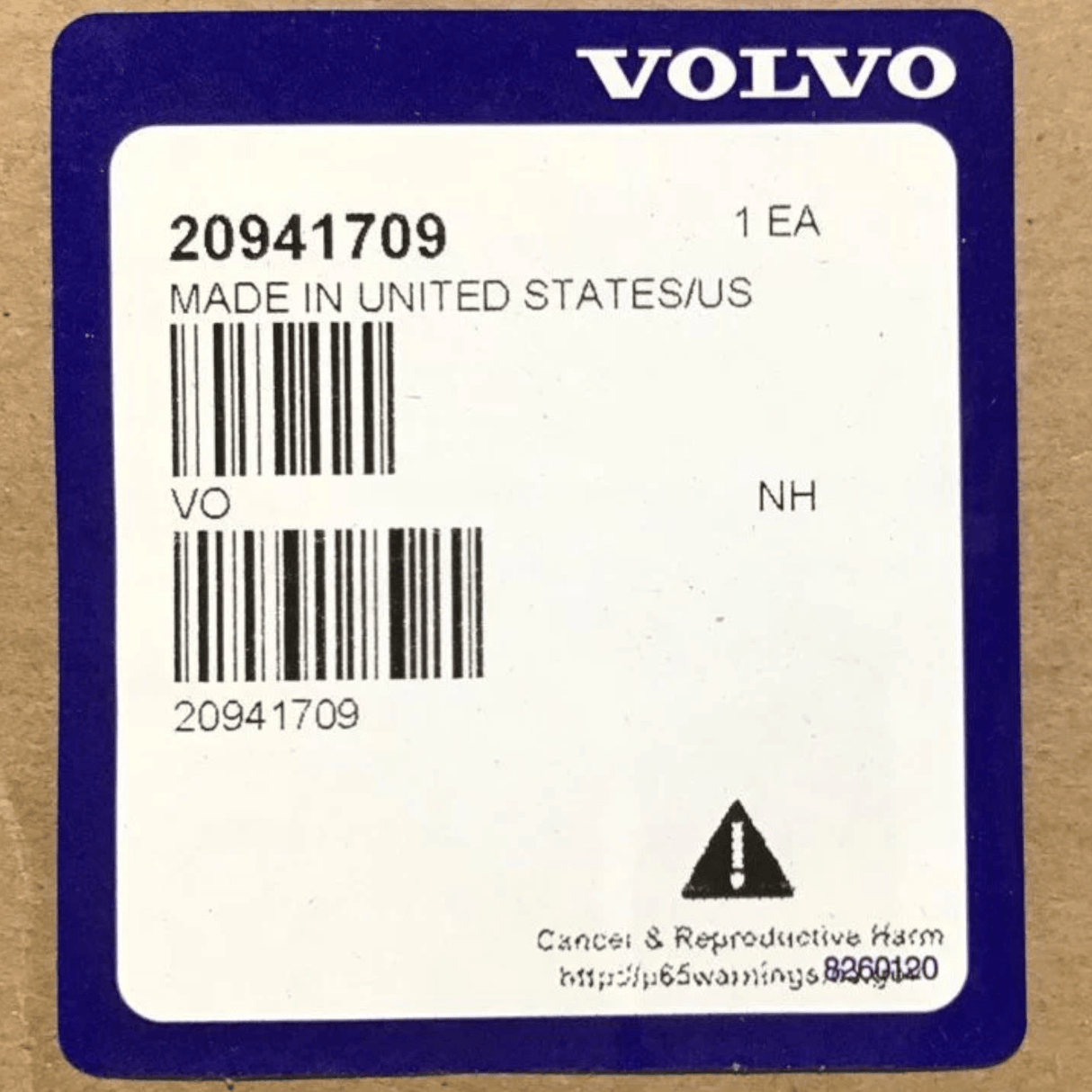 20941709 Genuine Volvo Air Deflector - Truck To Trailer