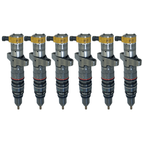 20R8059 20R-8059 Genuine Cat Fuel Injectors Set Of Six 6For C7 - Truck To Trailer