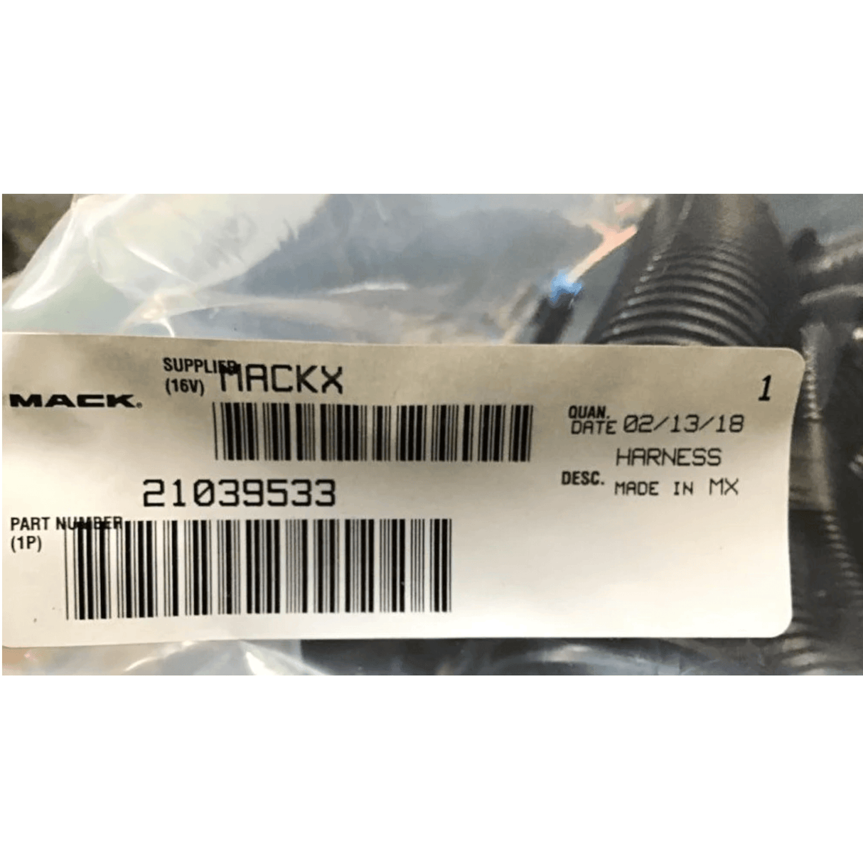 21039533 Genuine Mack Wiring Harness - Truck To Trailer