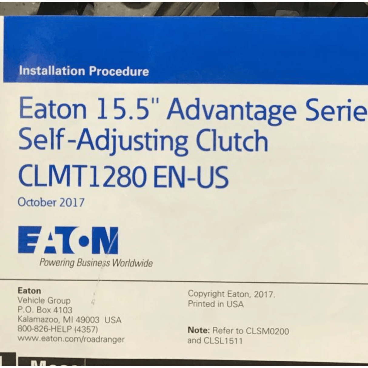 2104-30970124 Genuine Volvo Clutch Installation - Truck To Trailer