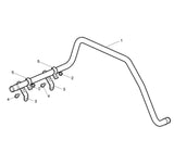 21272991 Genuine Volvo Inlet Pipe - Truck To Trailer