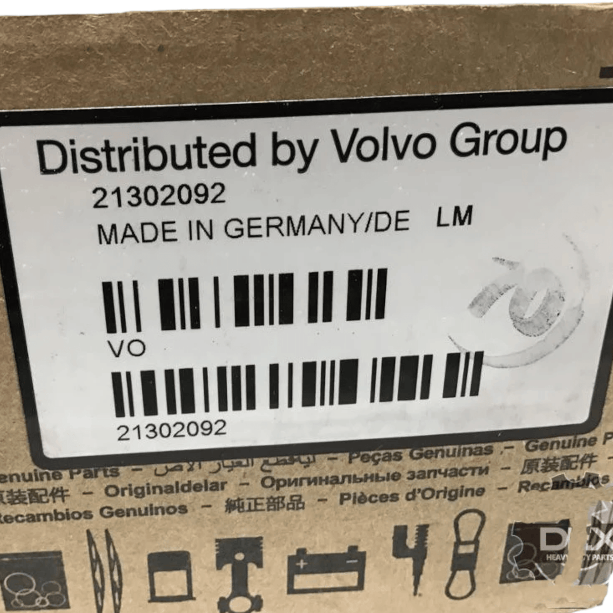 21302092 Genuine Volvo Piston Rod - Truck To Trailer