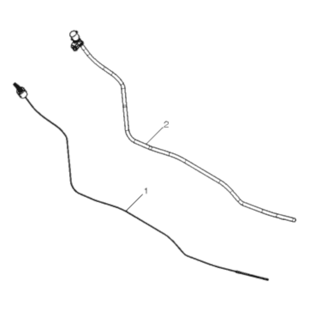 21363844 Genuine Volvo Dipstick - Truck To Trailer